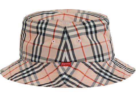 supreme burberry crusher hat|Supreme Burberry Crusher Pink .